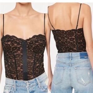 Cami NYC Bria Lace Bodysuit in M